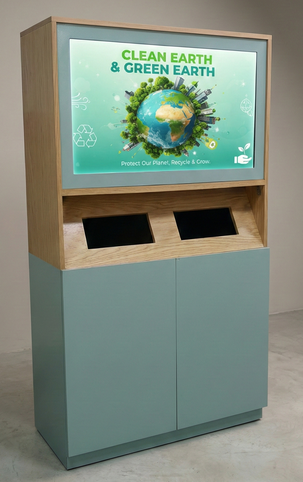 Aarush Eco Tech V5 Smart DOOH advertising bin